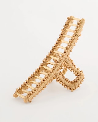 Raffia Hair Clip click to view larger image.