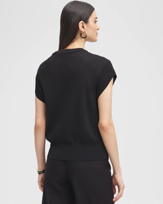 Black Label™ Rib Trim Sweater click to view larger image.