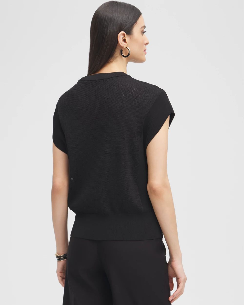 Black Label™ Rib Trim Sweater