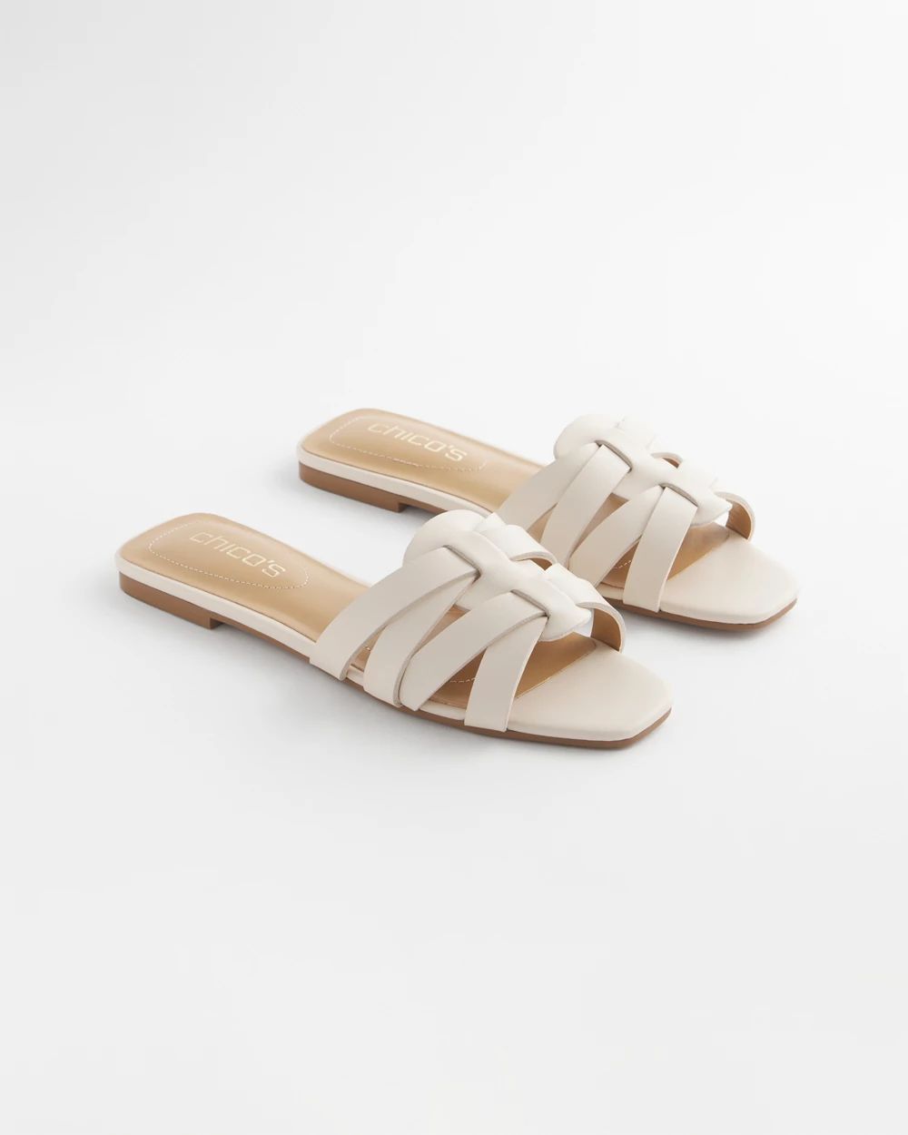 Cassidy Cross-Strap Slide Sandals