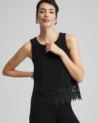 Travelers™ Lace Trim Top
