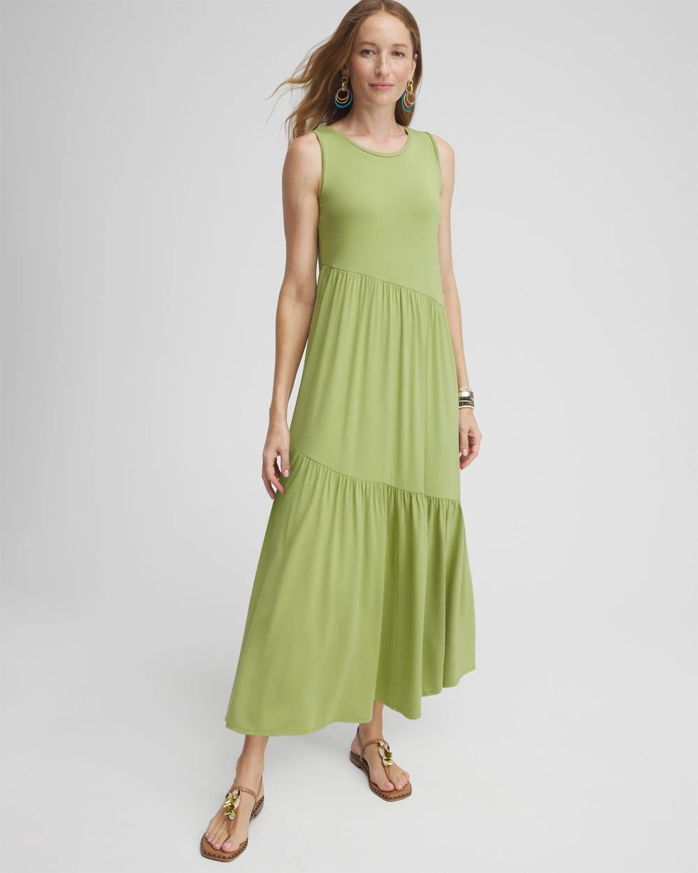 Asymmetrical Tier Dress