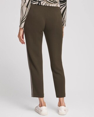 Zenergy® Caviar Bead Scuba Ankle Pants click to view larger image.