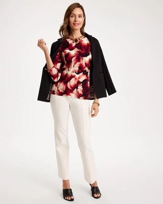 Petal Print Touch of Cool™ Layering Tee click to view larger image.