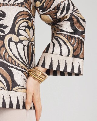 Travelers™ Collection Crushed Print Jacket click to view larger image.