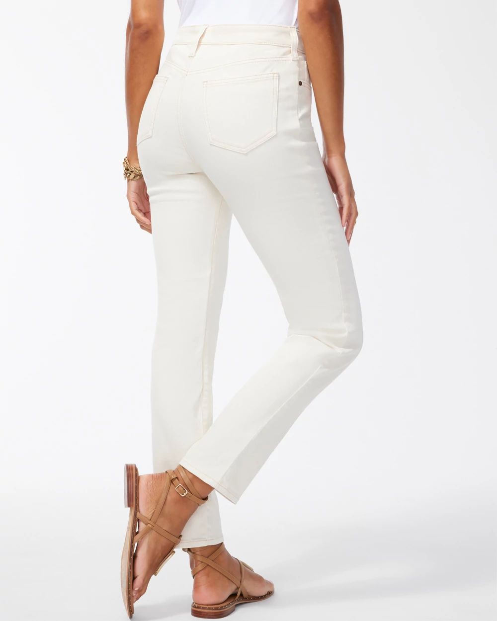 So Slimming Girlfriend Ankle Jeans