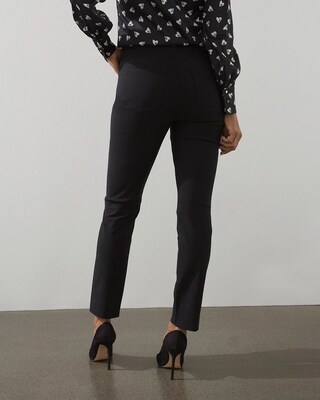 Pull-On 5 Pocket Slim Ankle Pants