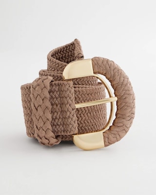 Satin Stretch Metal Belt click to view larger image.