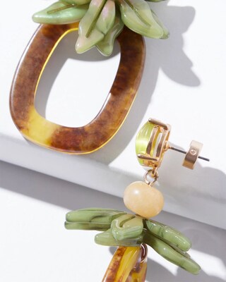Pineapple Drop Earrings