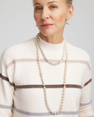 Art Deco Beaded Necklace click to view larger image.