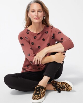 Zenergy French Terry Print Tunic