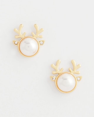 Reindeer Stud Earrings