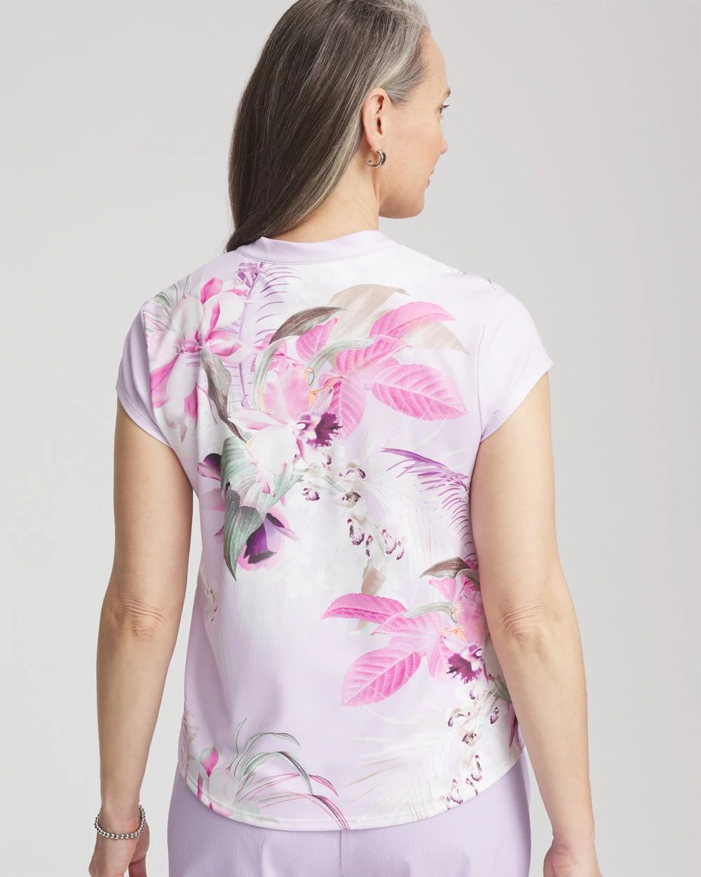 Zenergy® UPF Floral Polo