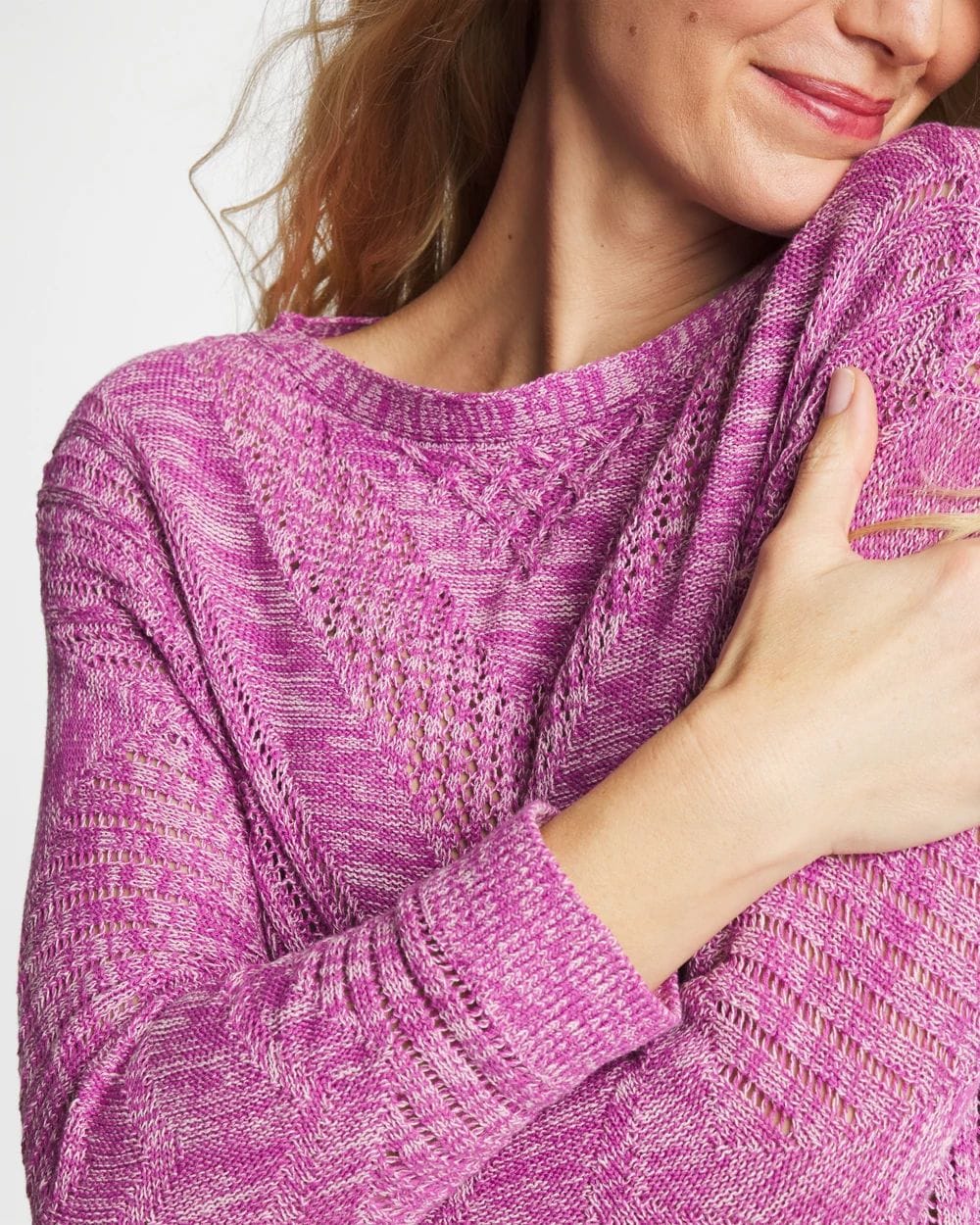 Relaxed Dolman Pullover Sweater