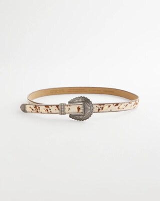 Pony Print Skinny Trouser Belt click to view larger image.