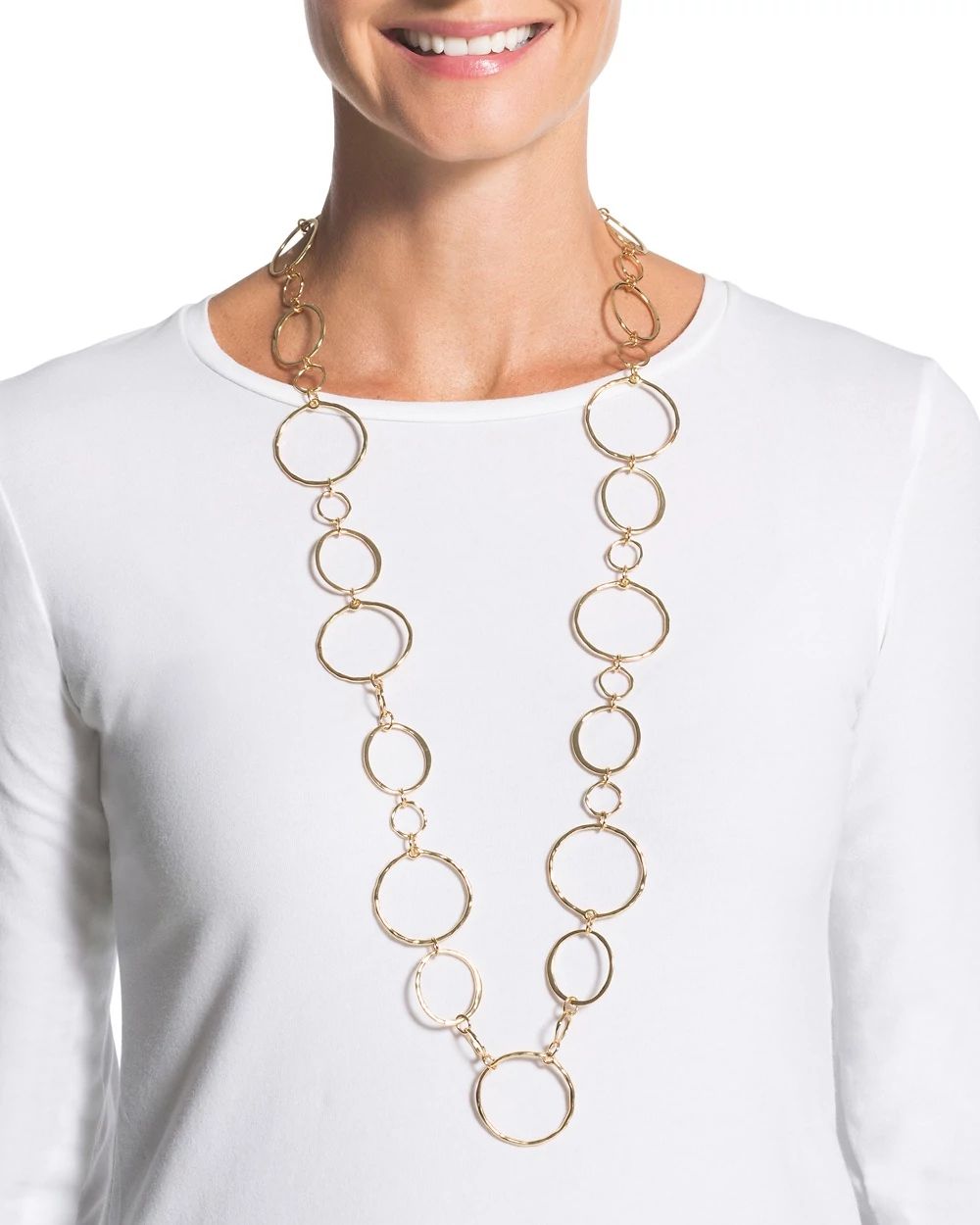 Remi Gold-Tone Link Necklace
