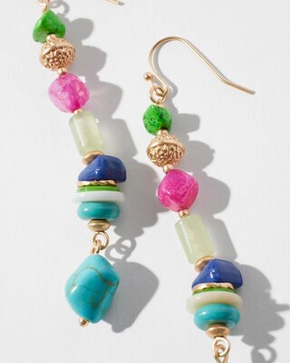 Linear Drop Earrings