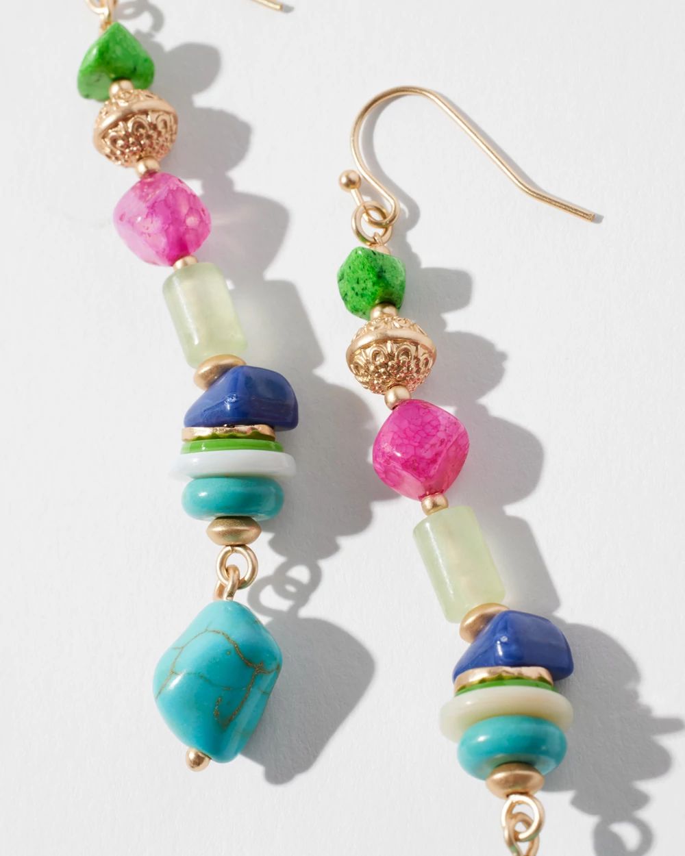 Linear Drop Earrings