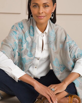 Sandwashed Satin Easy Shirt