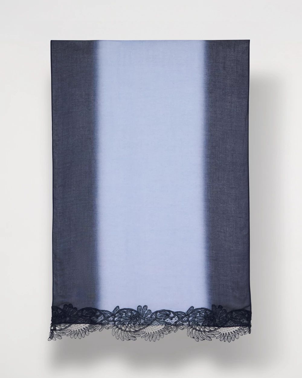 Ombre Lace Oblong Scarf click to view larger image.