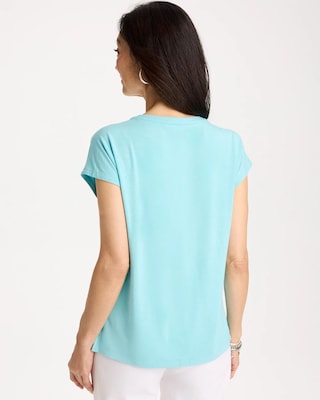 Refined Button Tee click to view larger image.