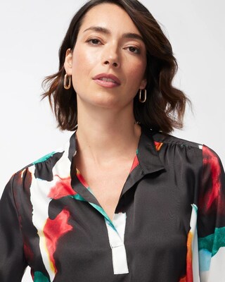 Abstract Print Shirt