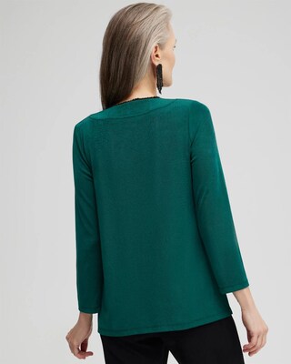 Travelers Beaded V-neck Tunic