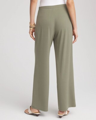 Travelers™ Knit Wide-Leg Pants click to view larger image.