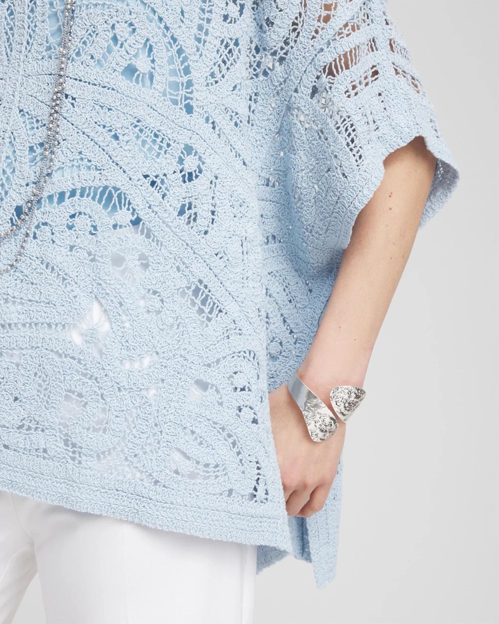 Crochet Lace Poncho