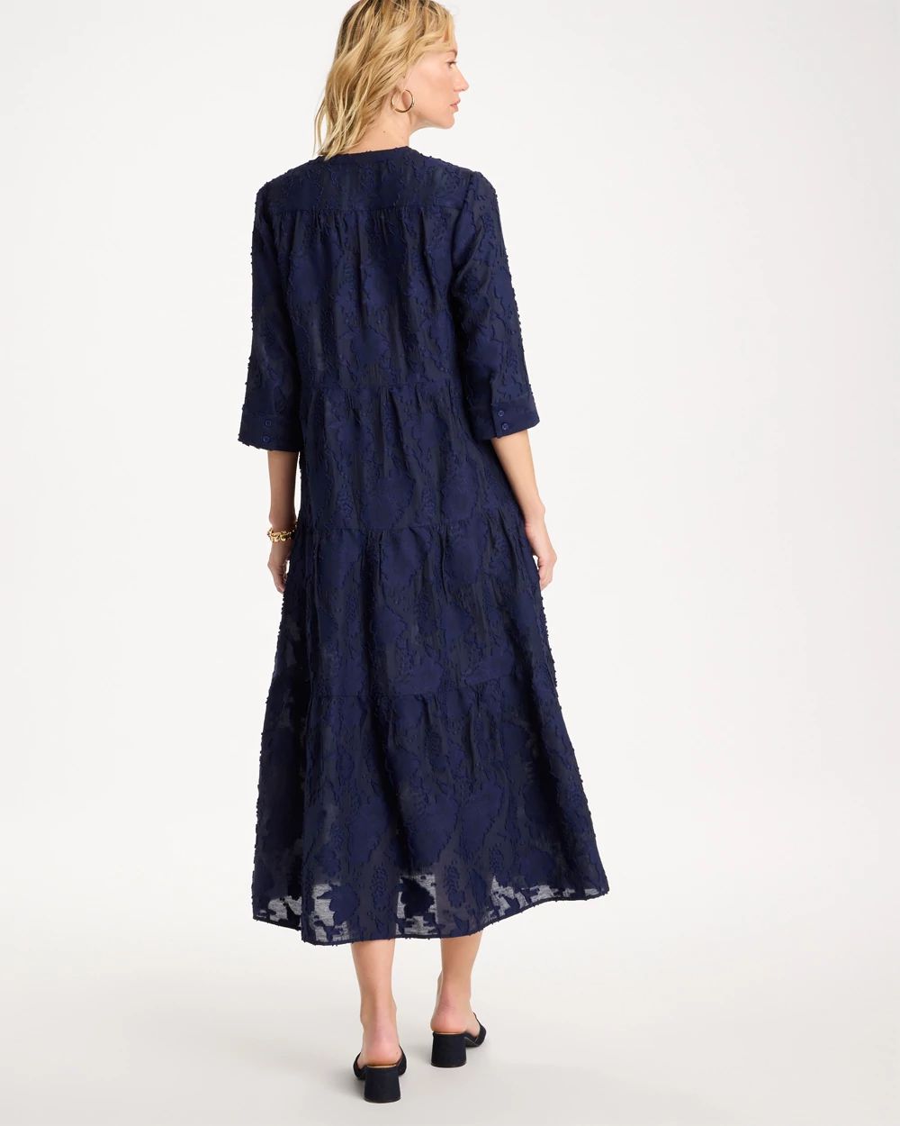 Tiered Lace Dress click to view larger image.