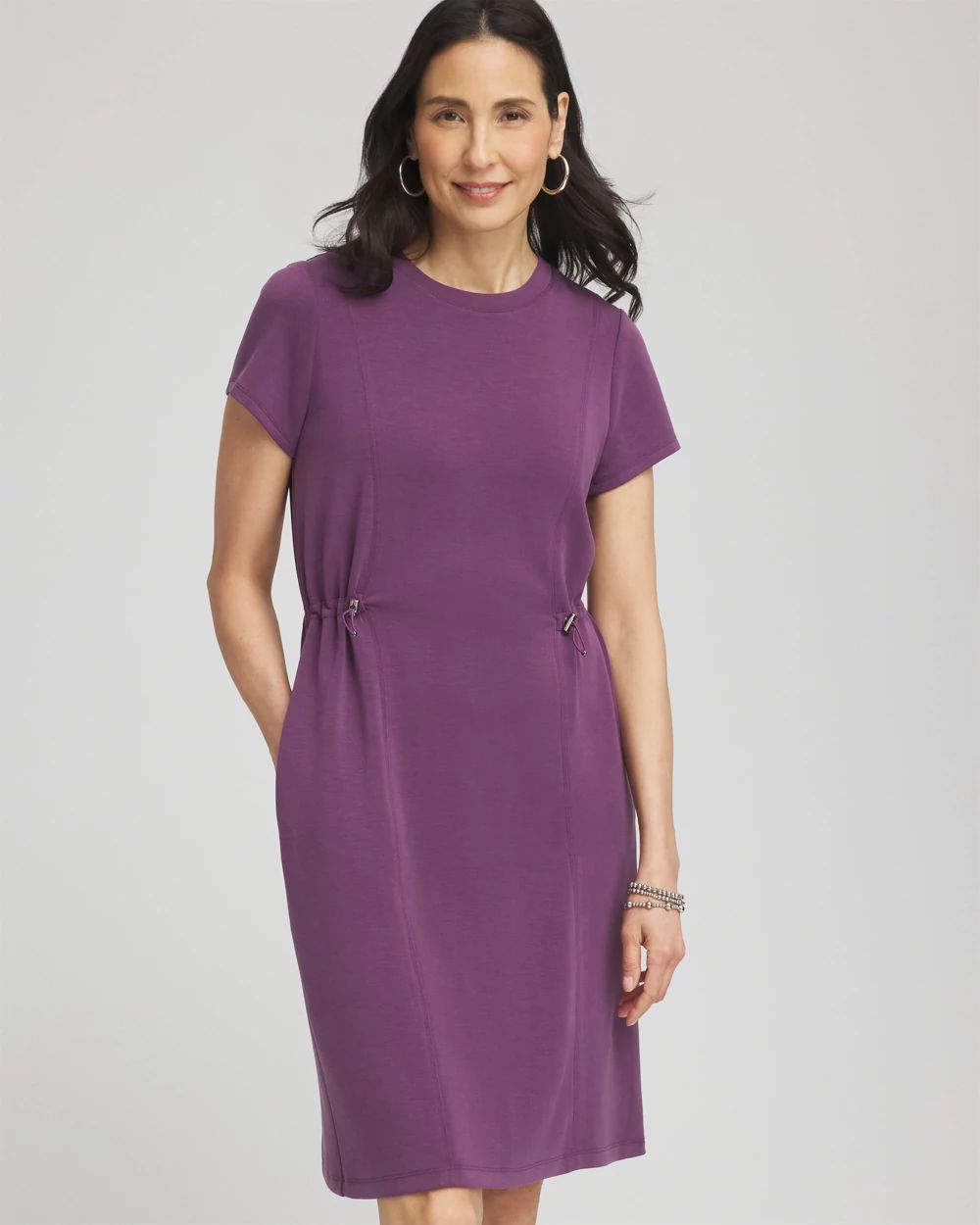Zenergy® Scuba Bungee-Waist Dress