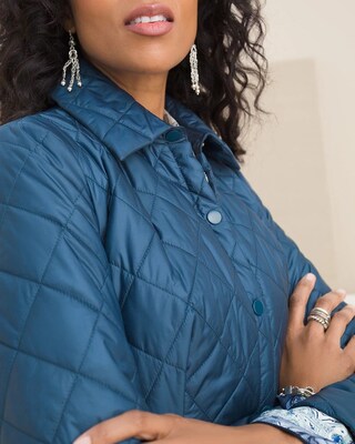 Quilted Car Coat