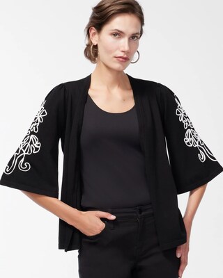 Soutache Embroidered Cardigan