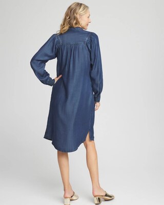 Dolman Sleeve Shirt Dress