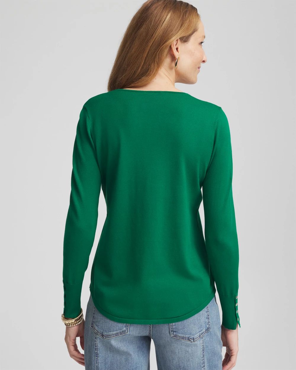 Ella V-Neck Pullover Sweater