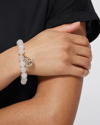 Compass Drop Off Stretch Bracelet