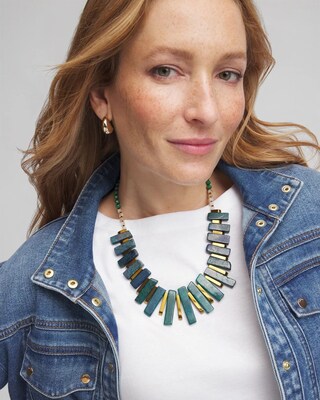 Lapis Lazuli Bib Necklace click to view larger image.