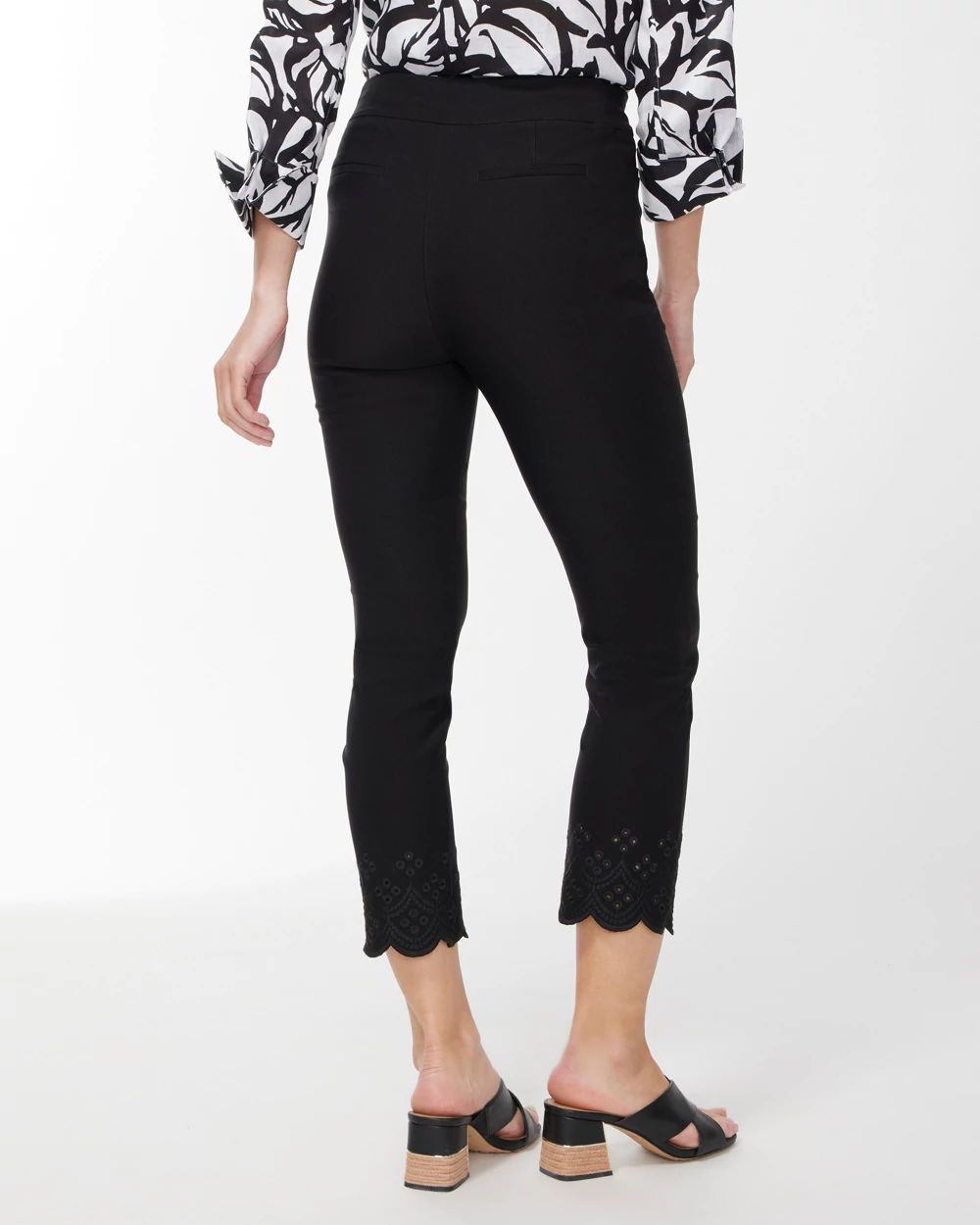 Brigitte Scallop Hem Crops