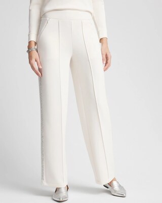Zenergy® Scuba Embellished Pants