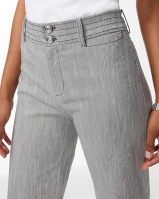 Trapunto Wide Leg Crops