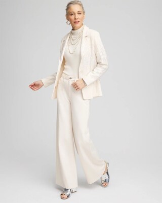 Embellished Sweater Blazer click to view larger image.