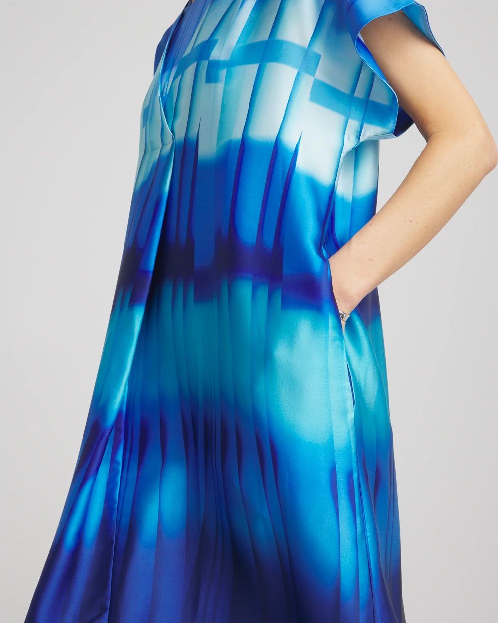 Gottex Golden Hour V-Neck Dress Cover-Up