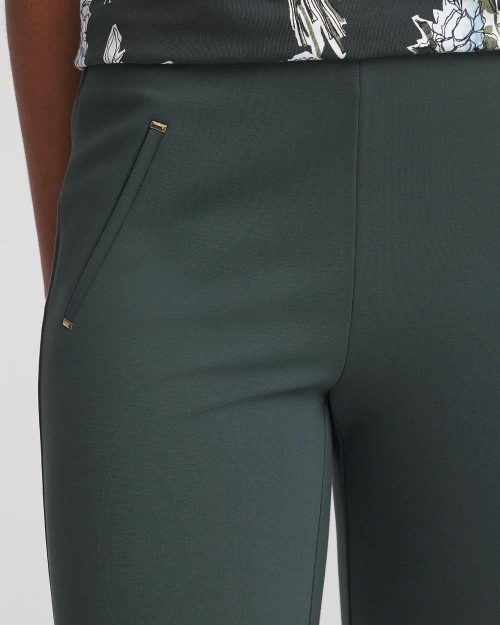 Juliet Slim Trim Detail Ankle Pants click to view larger image.