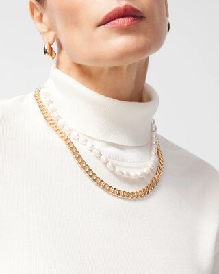 MagneticMix Fresh Water Pearl Necklace