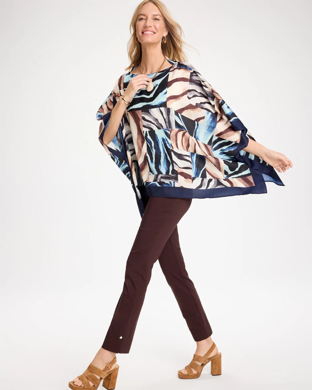 Brigitte™ Slim Button Hem Pants
