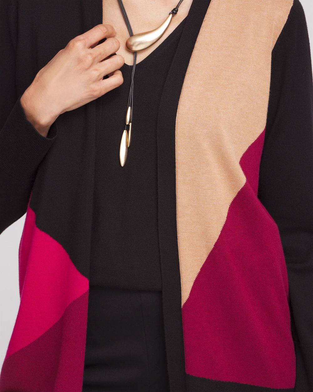 Colorblock Cardigan