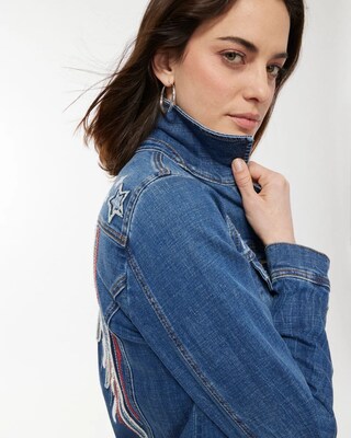 Stars and Stripes Denim Jacket