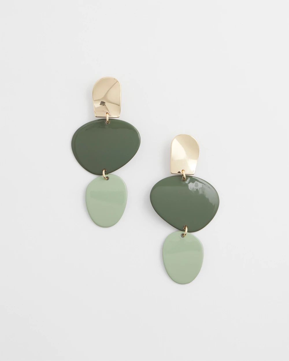 Linear Drop Earrings