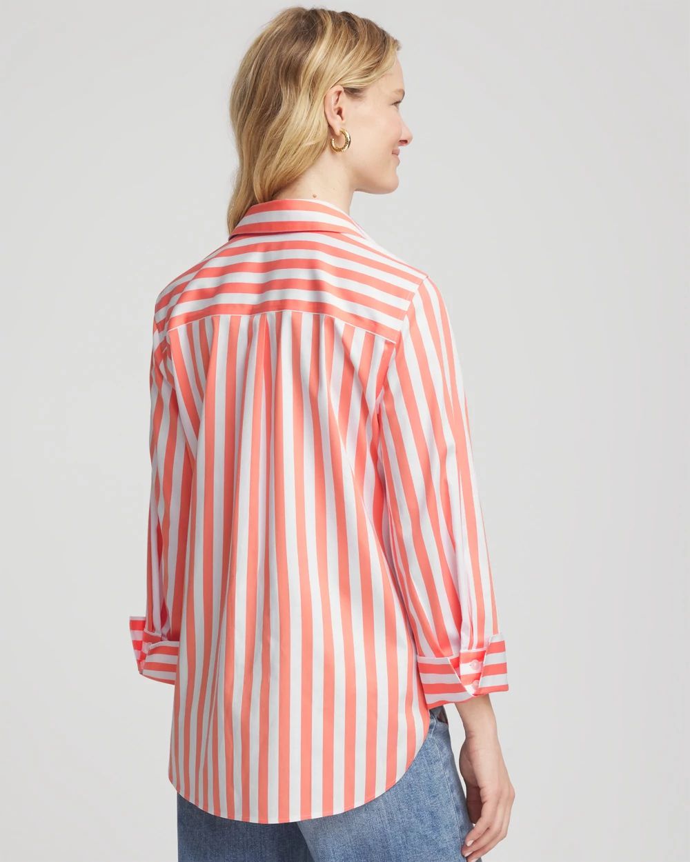 No Iron™ Summer Striped Shirt