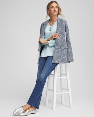 Pima Cotton 3/4 Sleeve Tee click to view larger image.